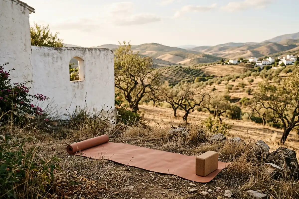 Illustration, not a photo of this retreat